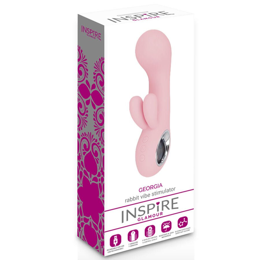 Inspire Glamour - Georgia Vibrator Roze - KontjeKietelen.nl