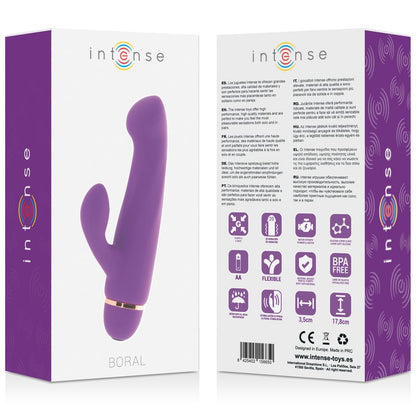 Intense - Boral 20 snelheden silicone lila - KontjeKietelen.nl