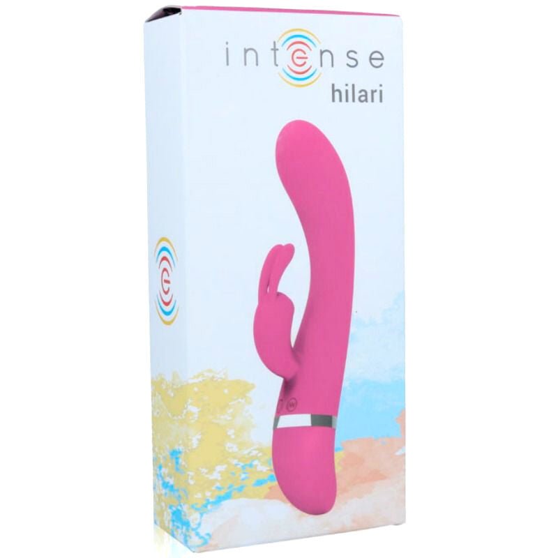 Intense - Hilarie roze siliconen luxe vibrator - KontjeKietelen.nl