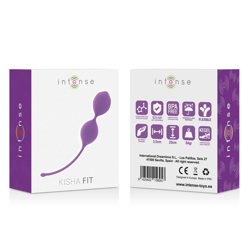 Intense - Kisha Fit Silicone Kegel Lilac - KontjeKietelen.nl