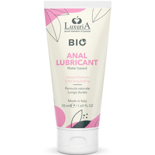 Intimateline - Luxuria Bio Anal Water-Based Lubricant 50 ml - KontjeKietelen.nl