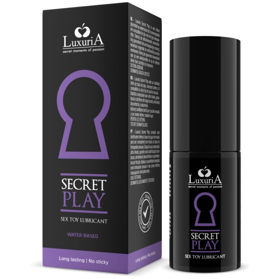 Intimateline Luxuria - Secret Play sex toys lubricant 30 ml - KontjeKietelen.nl