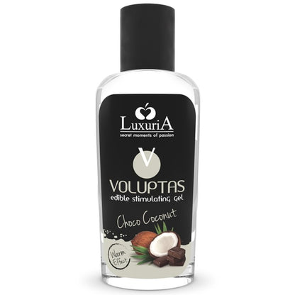 INTIMATELINE LUXURIA - VOLUPTAS EDIBLE MASSAGE GEL WARMING EFFECT - COCONUT AND CREAM 100 ML - KontjeKietelen.nl