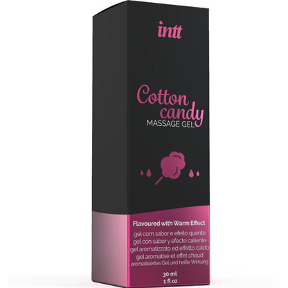 INTT Massage & Oral Sex - Massage Gel met Suikerspin Smaak en Verwarmend Effect - KontjeKietelen.nl