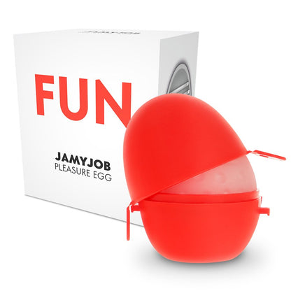 Jammyjob - Egg masturbator Red Edition Discreet - KontjeKietelen.nl