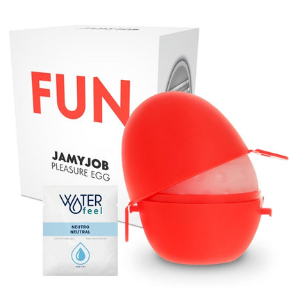 Jammyjob - Egg masturbator Red Edition Discreet - KontjeKietelen.nl