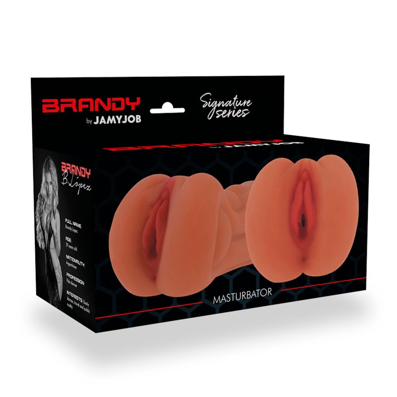 Jamyjob Signature Brandy vagina masturbator - KontjeKietelen.nl