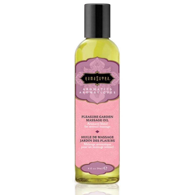 KAMASUTRA - GARDEN OF PLEASURE MASSAGE OIL 59 ML - KontjeKietelen.nl