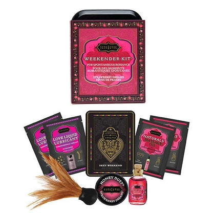 Kamasutra - Weekender Tin Kit Strawberry Dreams Strawberry - KontjeKietelen.nl