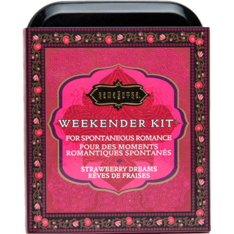 Kamasutra - Weekender Tin Kit Strawberry Dreams Strawberry - KontjeKietelen.nl