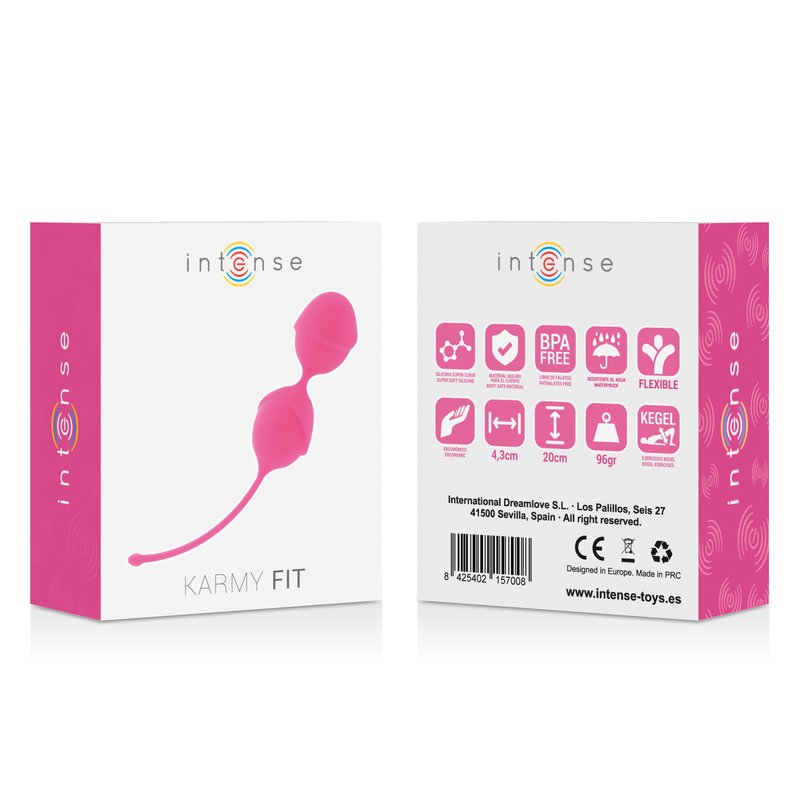 Karmy Fit Kegel Siliconen Fuchsia - KontjeKietelen.nl