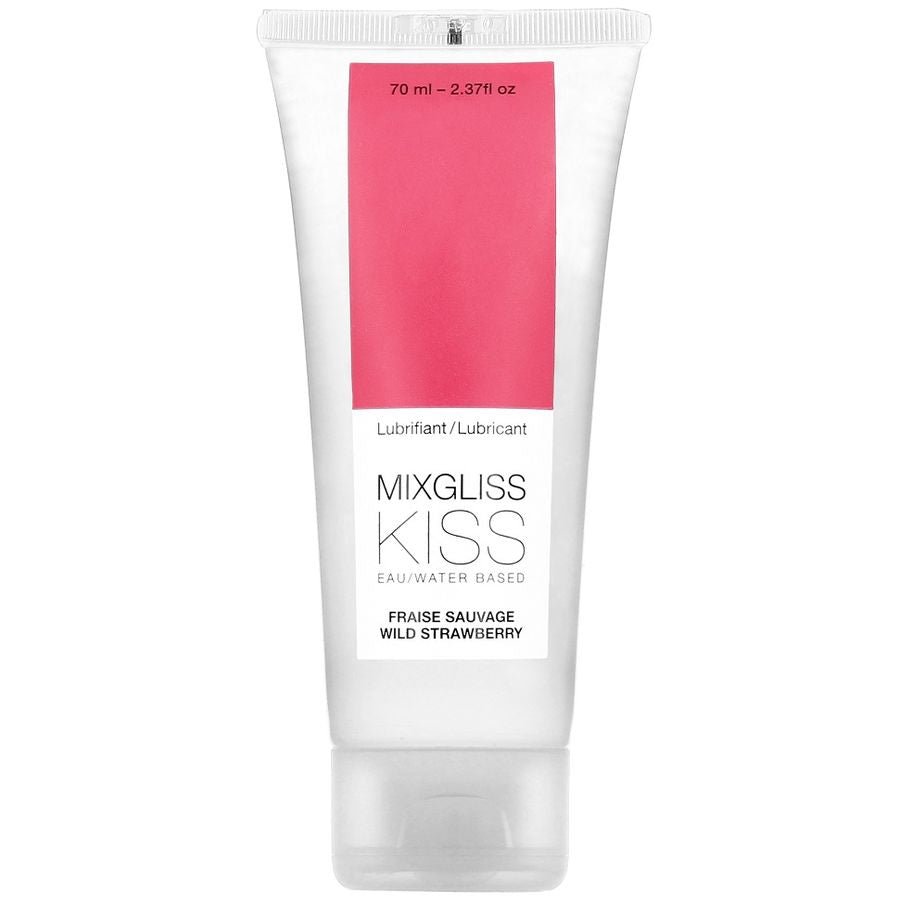 Mixgliss - water based lubricant strawberry flavor 70 ml - KontjeKietelen.nl