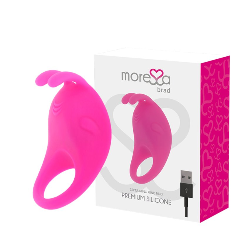 Moressa - Brad Premium Silicone Oplaadbaar Roze - KontjeKietelen.nl