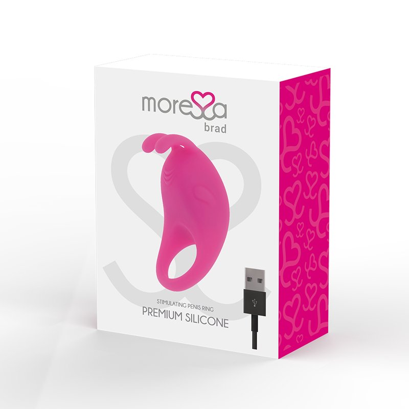 Moressa - Brad Premium Silicone Oplaadbaar Roze - KontjeKietelen.nl