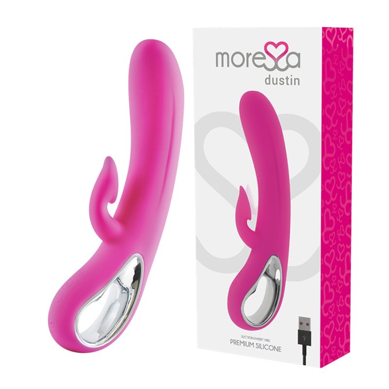 Moressa - Dustin premium silicone oplaadbaar - KontjeKietelen.nl