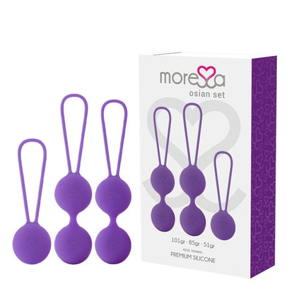 Moressa - Osian set premium lilac silicone - KontjeKietelen.nl