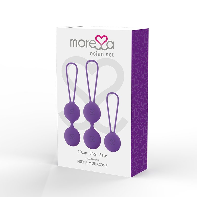 Moressa - Osian set premium lilac silicone - KontjeKietelen.nl