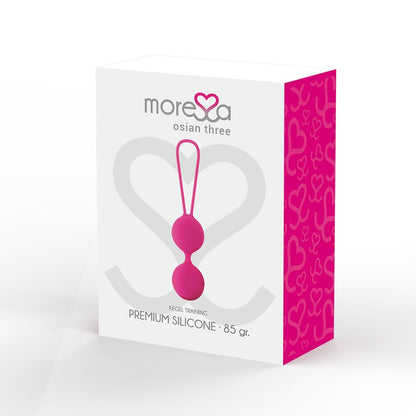 Moressa - Osian Three Premium Silicone Pink - KontjeKietelen.nl