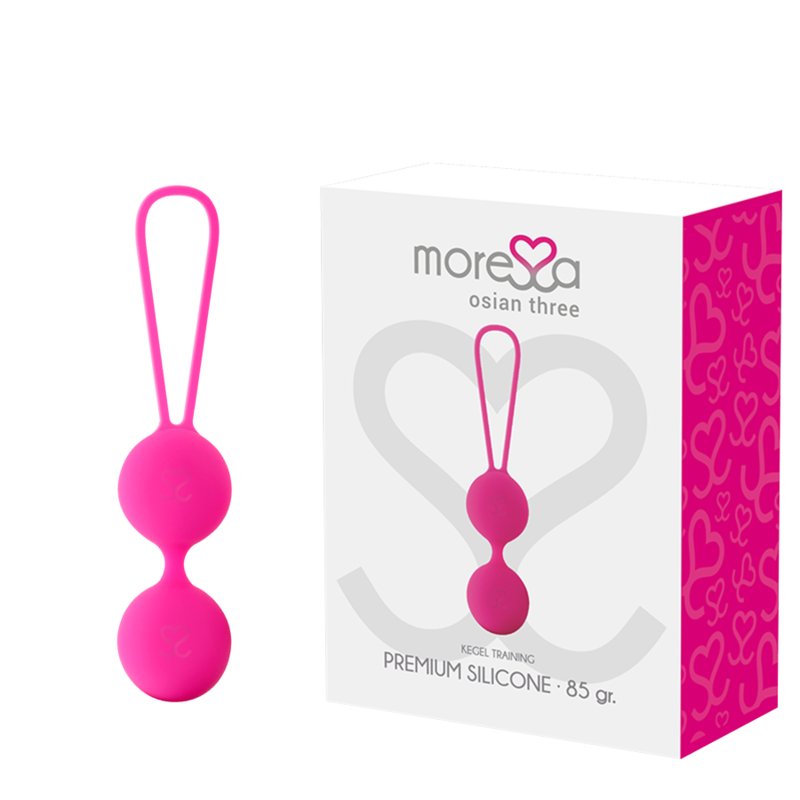 Moressa - Osian Three Premium Silicone Pink - KontjeKietelen.nl