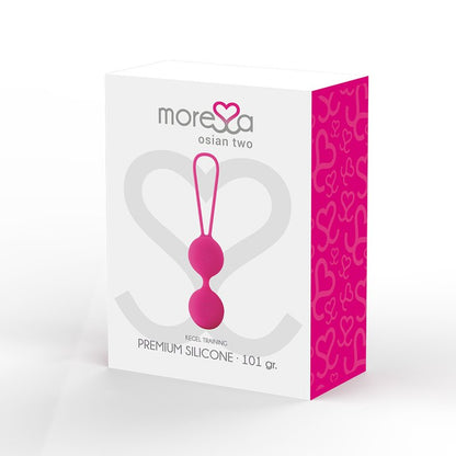 Moressa - Osian Two Premium Silicone Pink - KontjeKietelen.nl