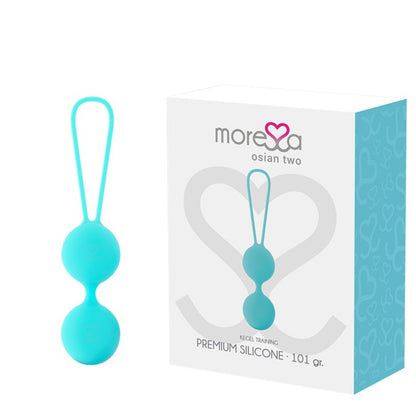 Moressa - Osian Two Premium Turquoise Silicone - KontjeKietelen.nl