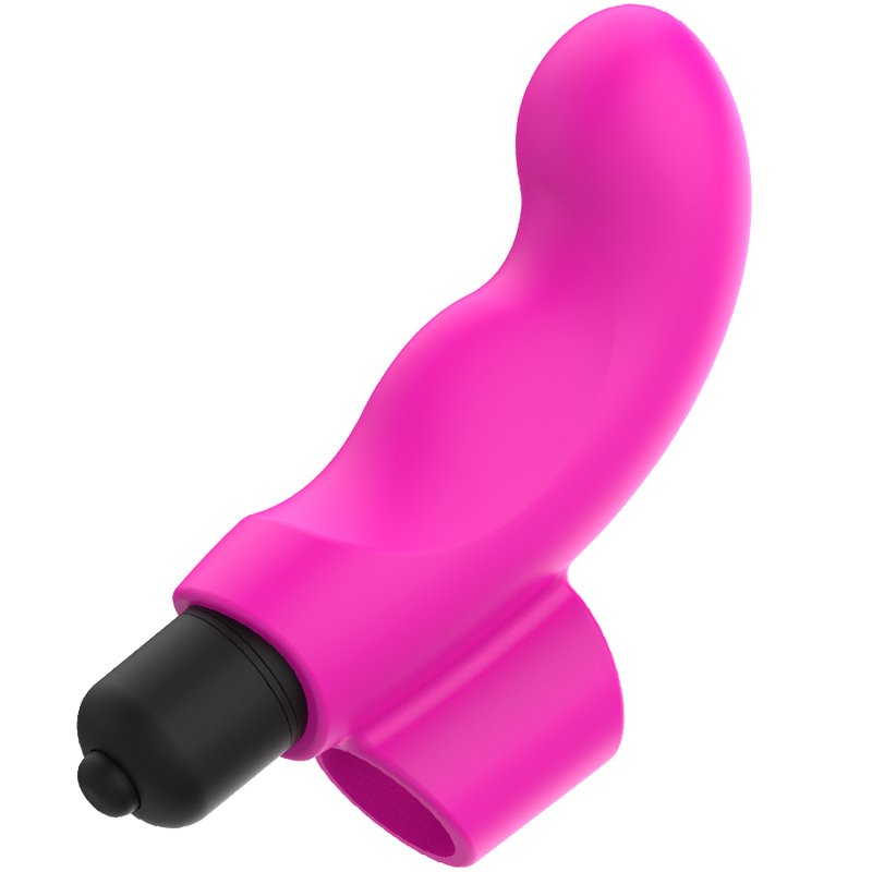 Ohmama - neonroze vingerhoed vibrator Xmas-editie - KontjeKietelen.nl