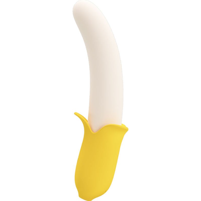 Pretty Love - Banana Geek Super Power 7 Vibrations Up&Down Silicone Black - KontjeKietelen.nl