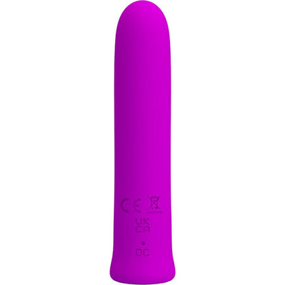 Pretty Love - Curtis Mini Super Power Vibrator 12 Violet Silicone Vibrations - KontjeKietelen.nl