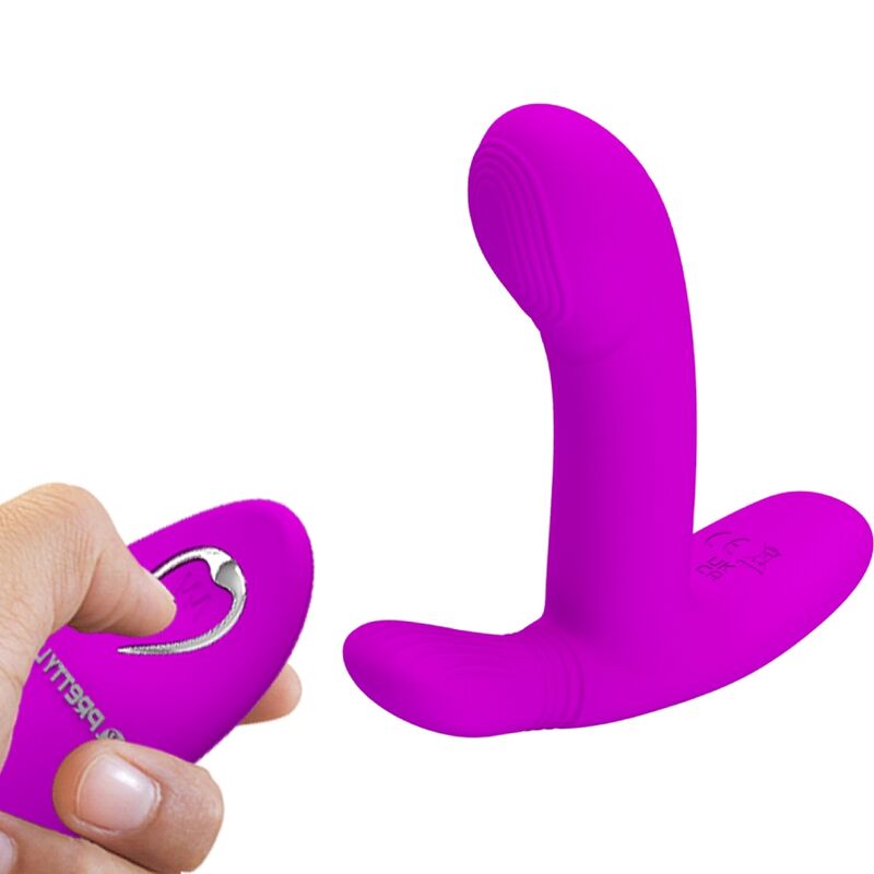 Pretty Love - Geri Clitoris Massager Pink Remote Control - KontjeKietelen.nl