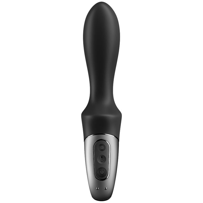 Satisfyer - Heat Climax+ Anale Vibrator App Zwart - KontjeKietelen.nl