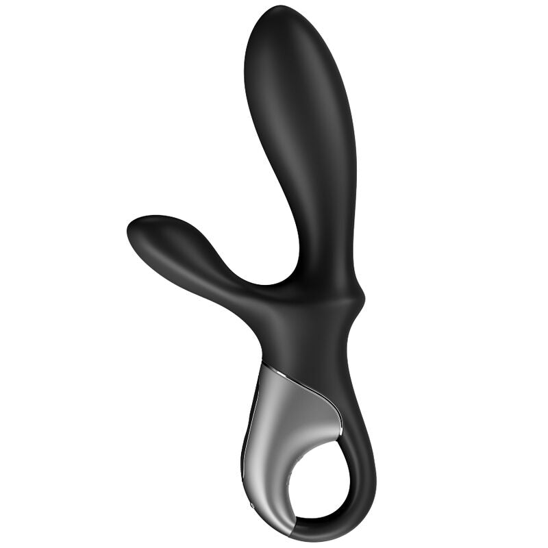 Satisfyer - Heat Climax+ Anale Vibrator App Zwart - KontjeKietelen.nl