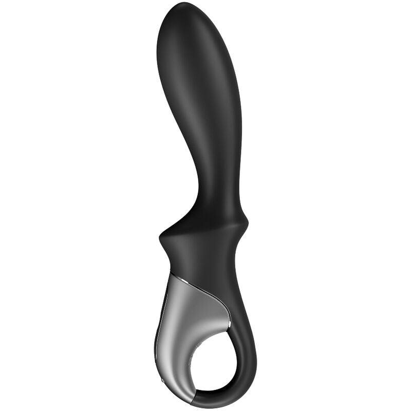 Satisfyer - Heat Climax+ Anale Vibrator App Zwart - KontjeKietelen.nl