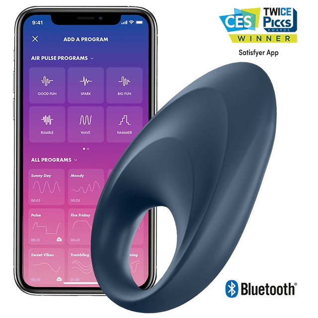 Satisfyer - Mighty One Ring Vibrator App - KontjeKietelen.nl