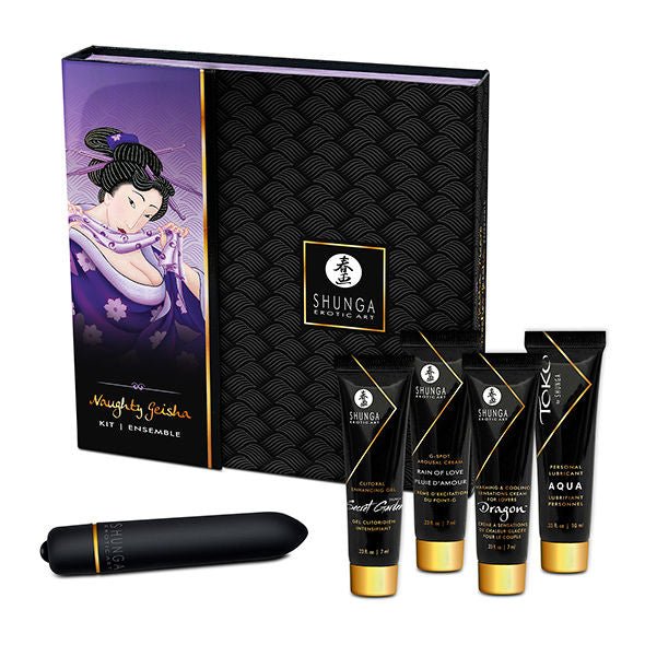 Shunga - Naughty Geisha Kit - KontjeKietelen.nl