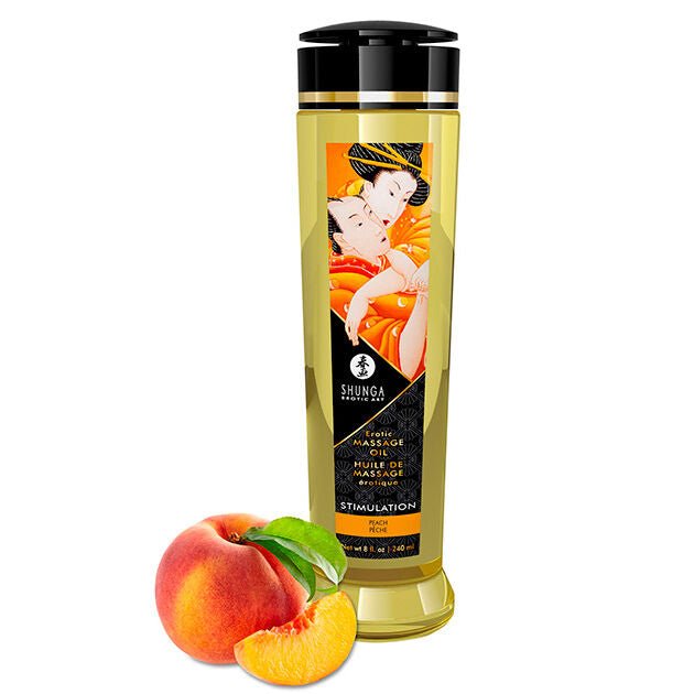 Shunga - stimulerende erotische massageolie 240 ml - KontjeKietelen.nl