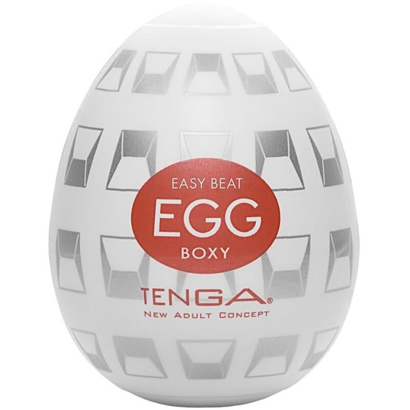 Tenga - Boxy Masturbator Ei - KontjeKietelen.nl