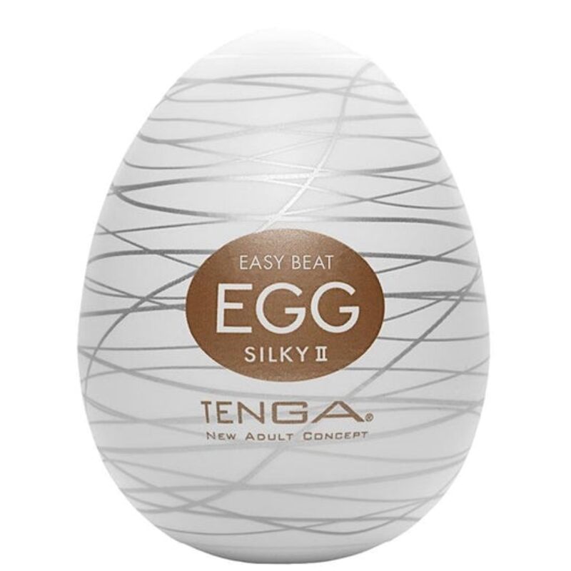 Tenga - Silky II Masturbator Ei - KontjeKietelen.nl