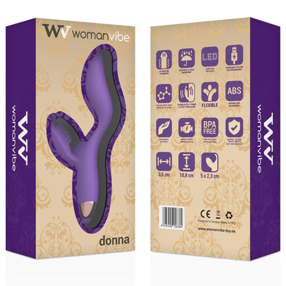 Womanvibe - Donna Oplaadbare Siliconen Vibrator - KontjeKietelen.nl